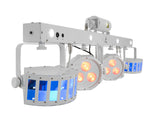 EUROLITE Set LED KLS Laser Bar FX Light Set white + BPS-2 Loudspeaker Stand white