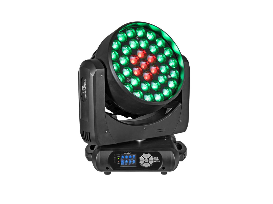 EUROLITE LED TMH-W555 Liikkuvat päät Wash Zoom