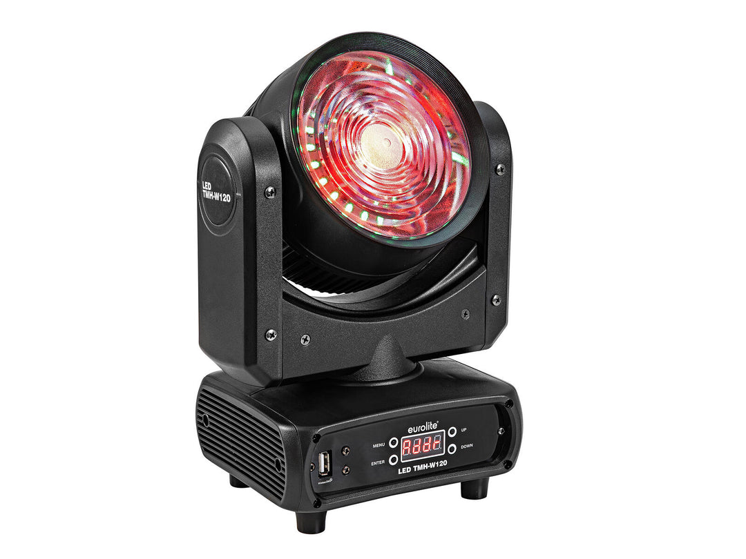 EUROLITE LED TMH-W120 Hypno Liikkuvat päät Wash