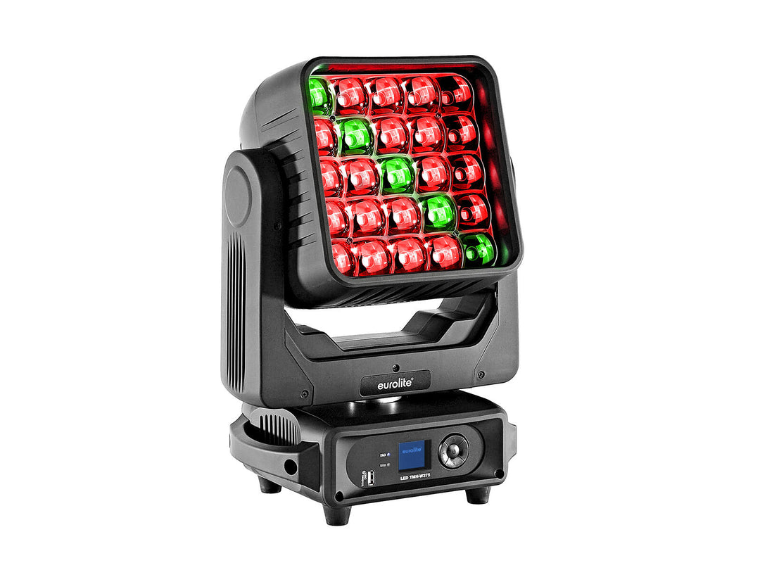 EUROLITE LED TMH-W375 Matrix Liikkuvat päät Wash Zoom
