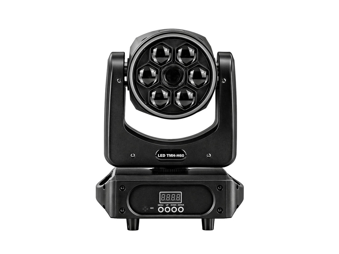 EUROLITE LED TMH-H60 Hybrid Liikkuvat päät Spot/Flower