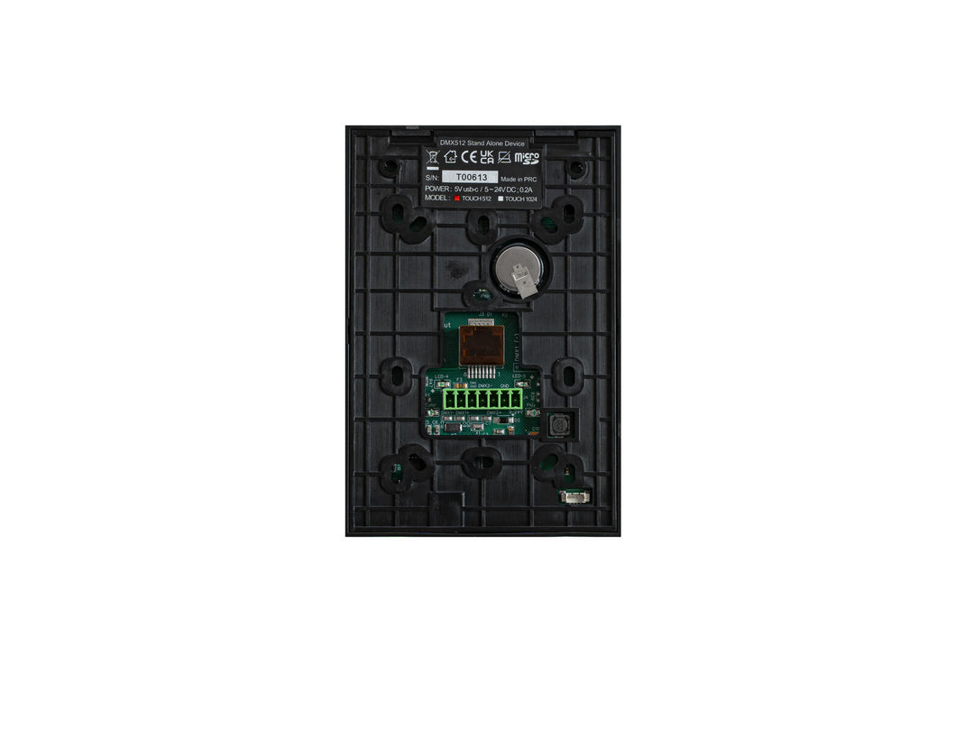 EUROLITE TOUCH-512 Standalone Player valkoinen