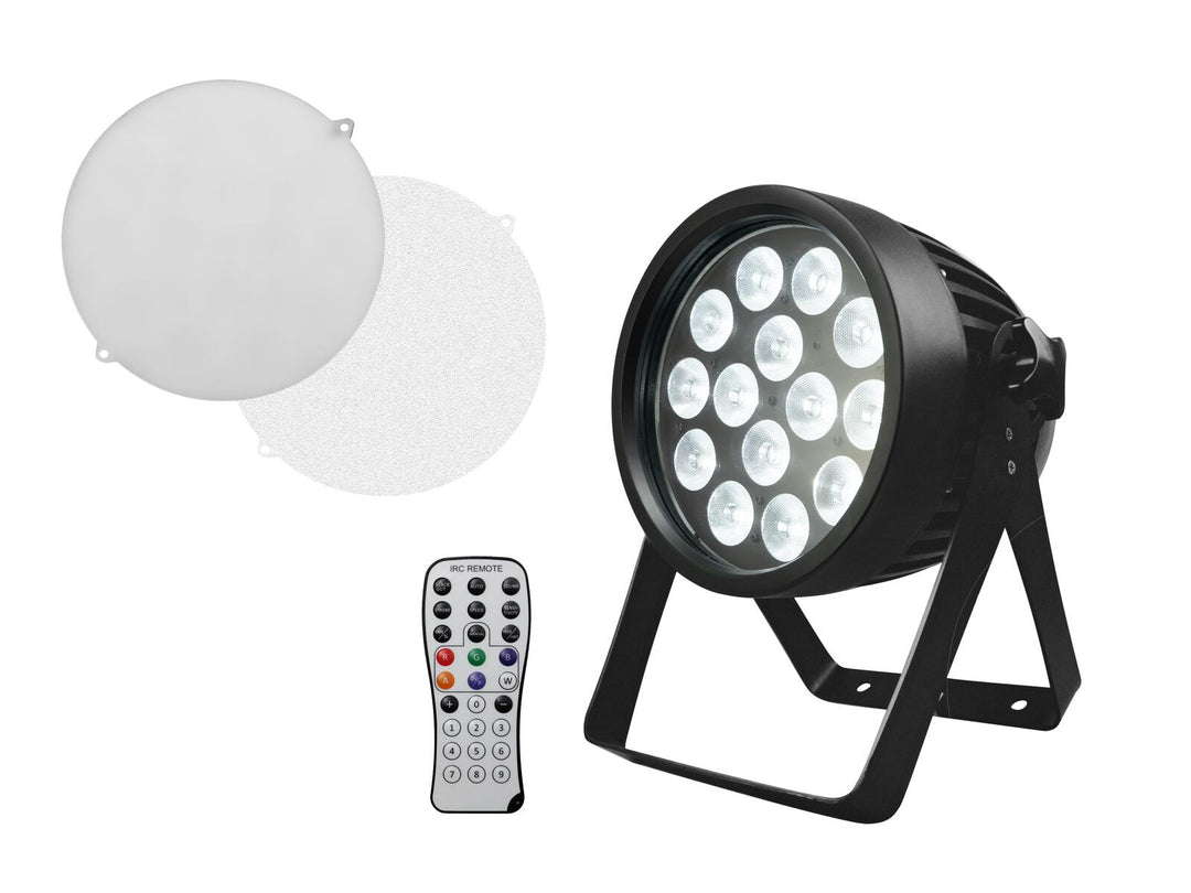 EUROLITE Setti 4x LED IP PAR 14x10W HCL + kuljetuslaukku