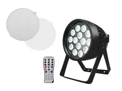 EUROLITE Setti 4x LED IP PAR 14x8W QCL + Flightcase