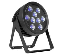 EUROLITE LED IP PAR 9 UV-kohdevalo