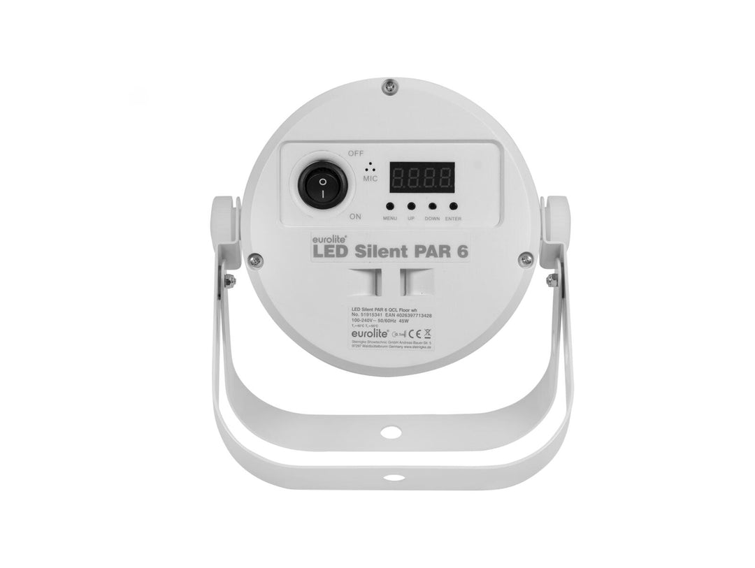 EUROLITE LED Silent Par 6 QCL Lattia wh