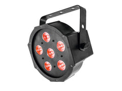 EUROLITE Setti 5x LED SLS-6 TCL Spot + Pehmeä Laukku