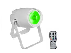 EUROLITE LED PST-10 QCL -valonheitin valkoinen
