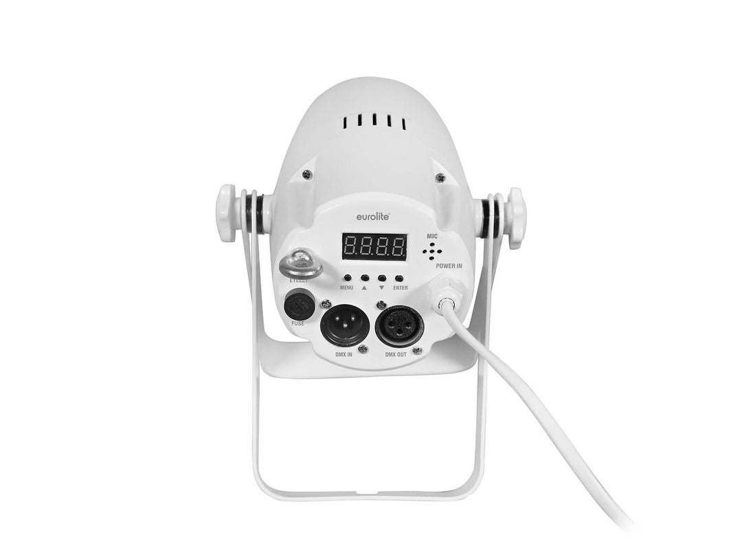 EUROLITE LED PST-10 QCL -valonheitin valkoinen