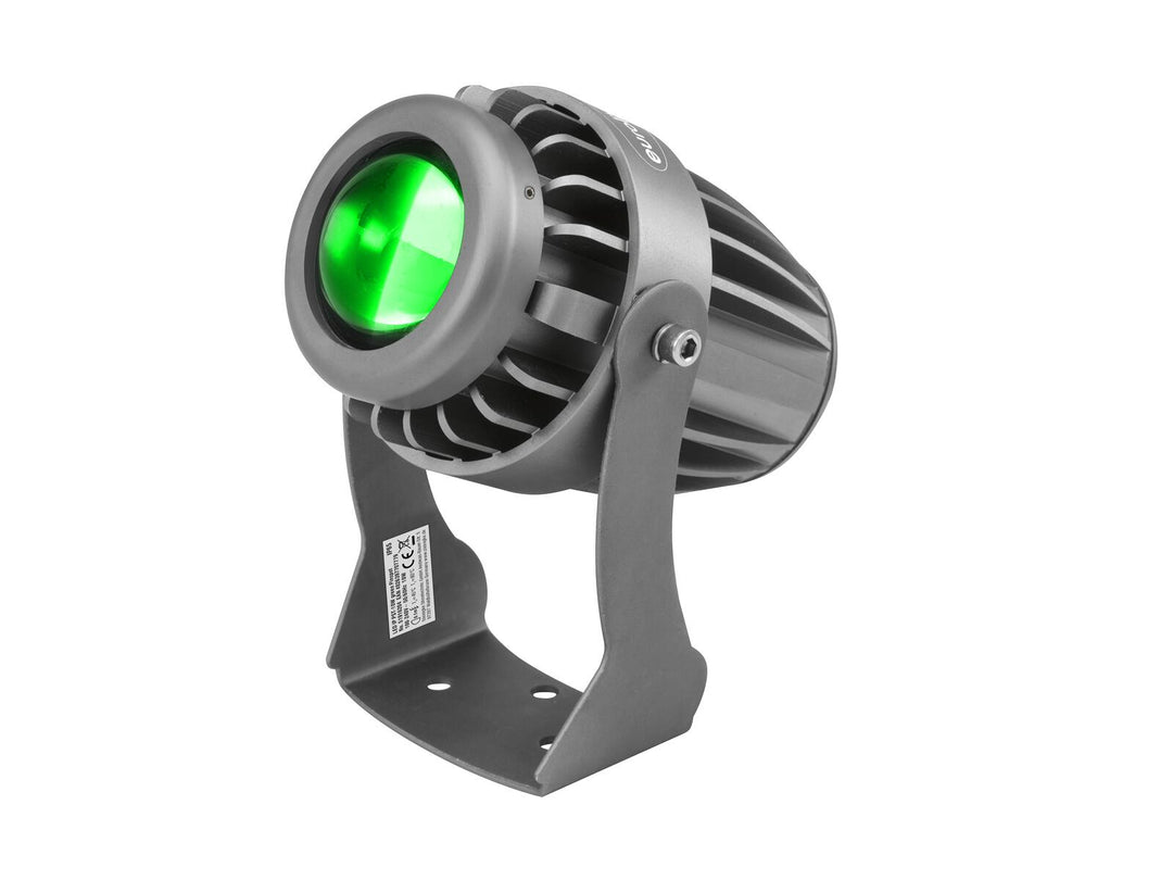 EUROLITE LED IP PST-10W vihreä Pinspot-valo