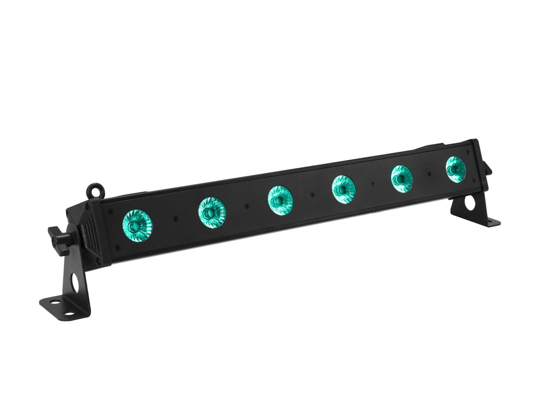 EUROLITE Setti 2x LED BAR-6 QCL RGB+UV Bar + Soft Bag