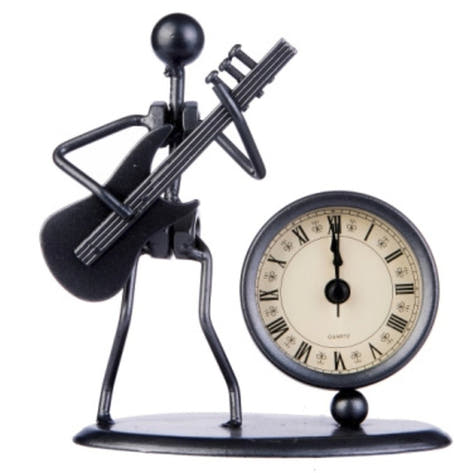 GEWA Sculpture with clock - kitarat