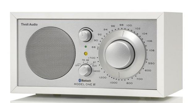 Tivoli Audio Model ONE BT Bluetooth Kaiutin (Valkoinen, Hopea)