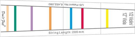 GEWA Fingerboard marking Don't Fret - 1/8 Cello