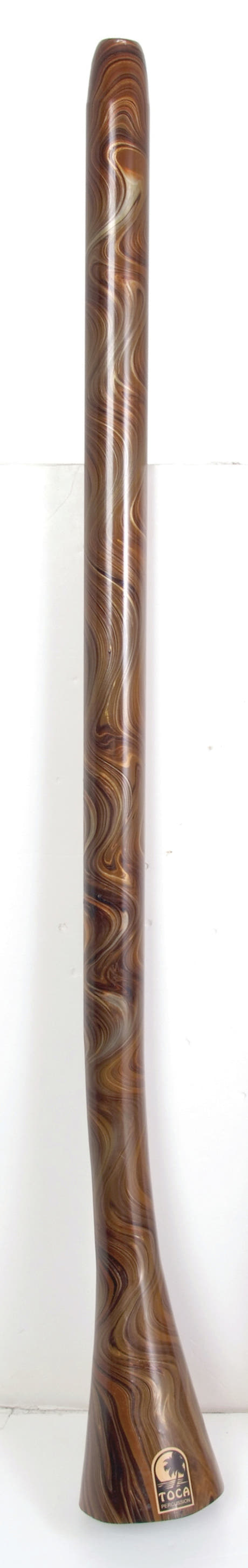 Toca World Pundistussoittimet Didgeridoos - Green Swirl (DIDG-DGSH)