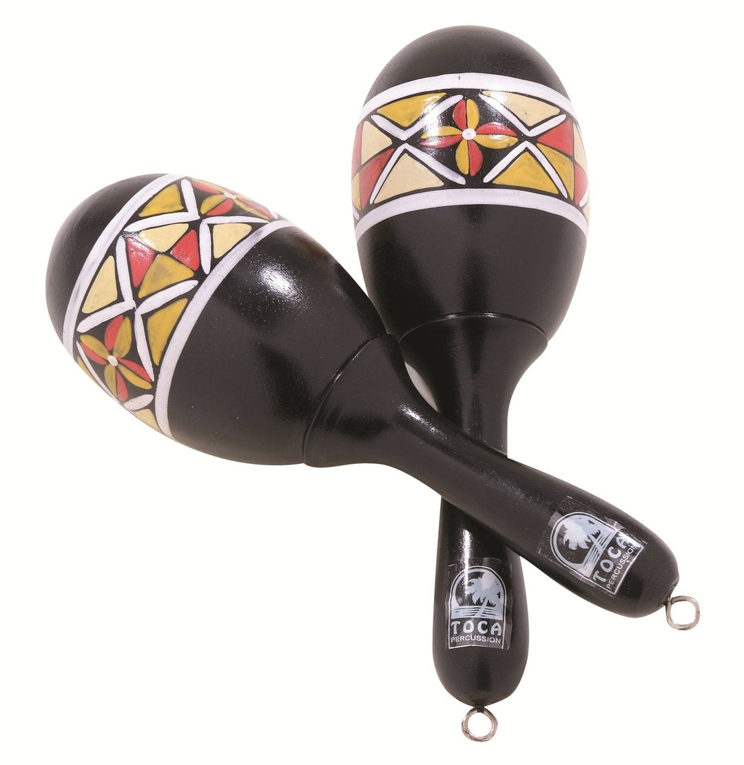 Toca Shaker Maalattu puu Maracas (T3132)