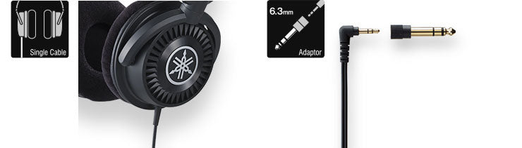 Yamaha HPH-150B Studio-kuulokkeet (musta)