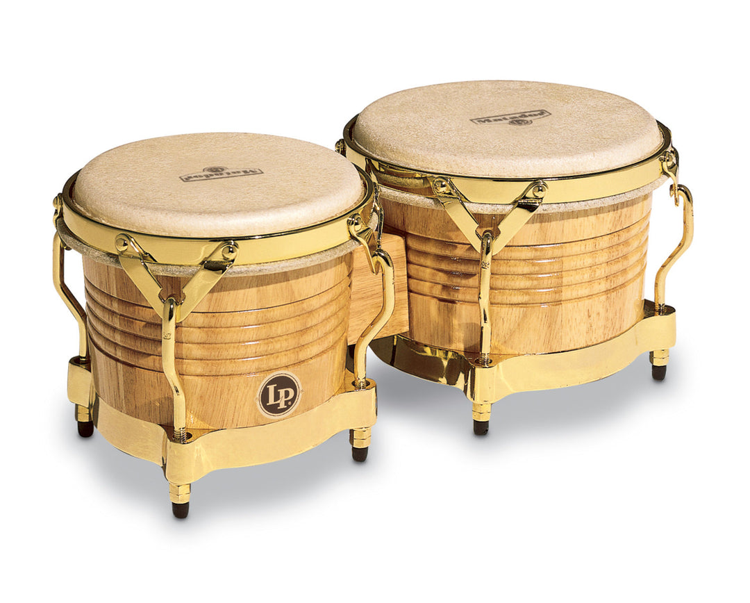 Latin Pundistussoittimet Bongo Matador Wood - Natural (M201-AW)