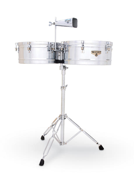 Latin Pundistussoittimet Timbales Matador - Chrome (M257)