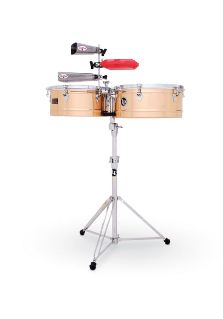 Latin Pundistussoittimet Timbales Prestige Bronze - 14"/15" (LP1415-BZ)