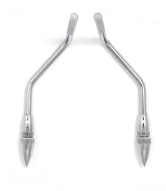 Gibraltar Bass drum -lisävaruste Dunnett Gull Wing Spurs – GWS105 (10,5 mm gull wing spur)