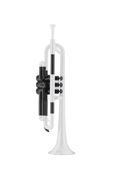 pTrumpet trumpetti - White