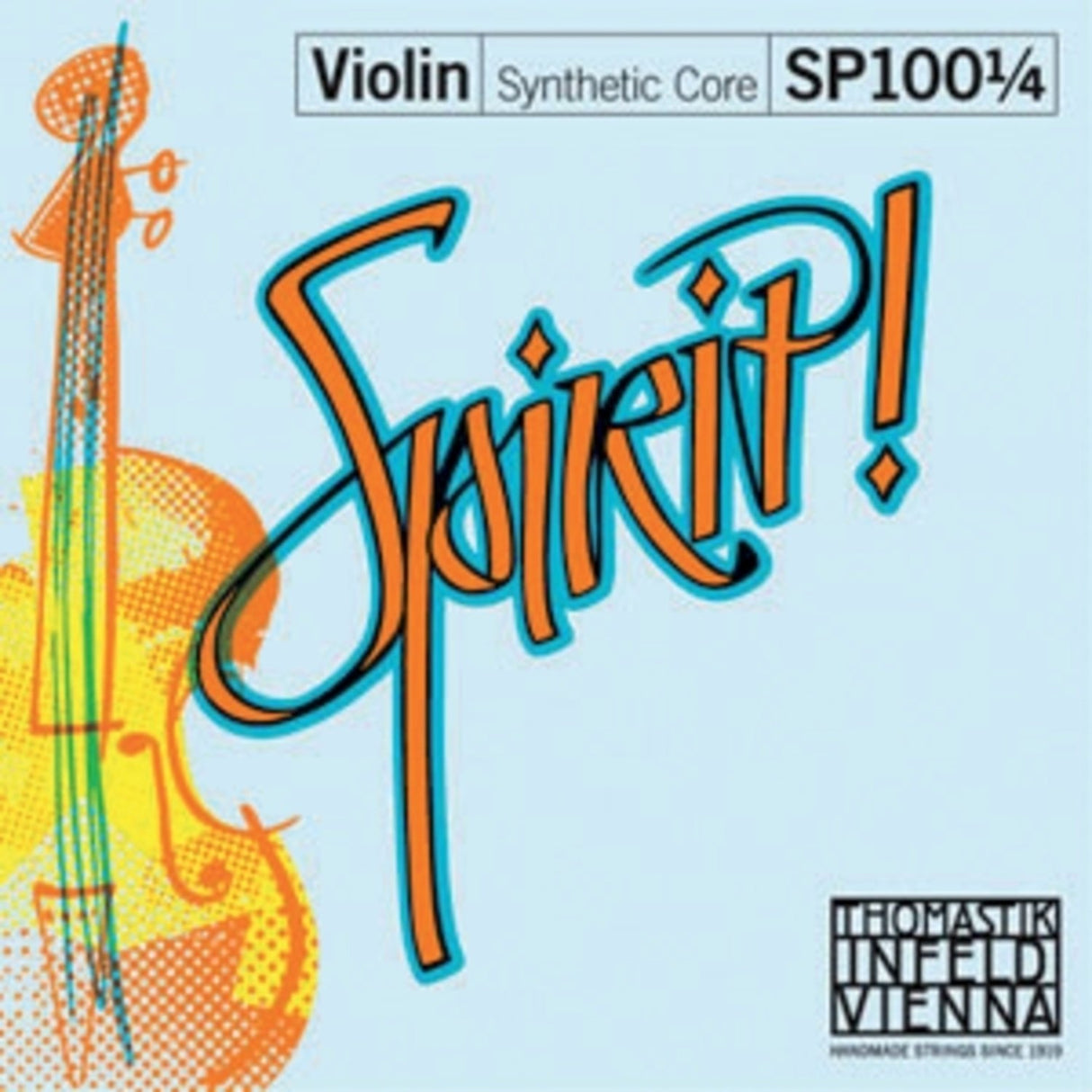 Thomastik-Infeld Violin strings Spirit Fractonal – for small sizes - Set 3/4 (SP1003/4)