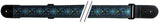 GEWA Guitar Straps F&S Folk Jacquard - Blue-Yellow