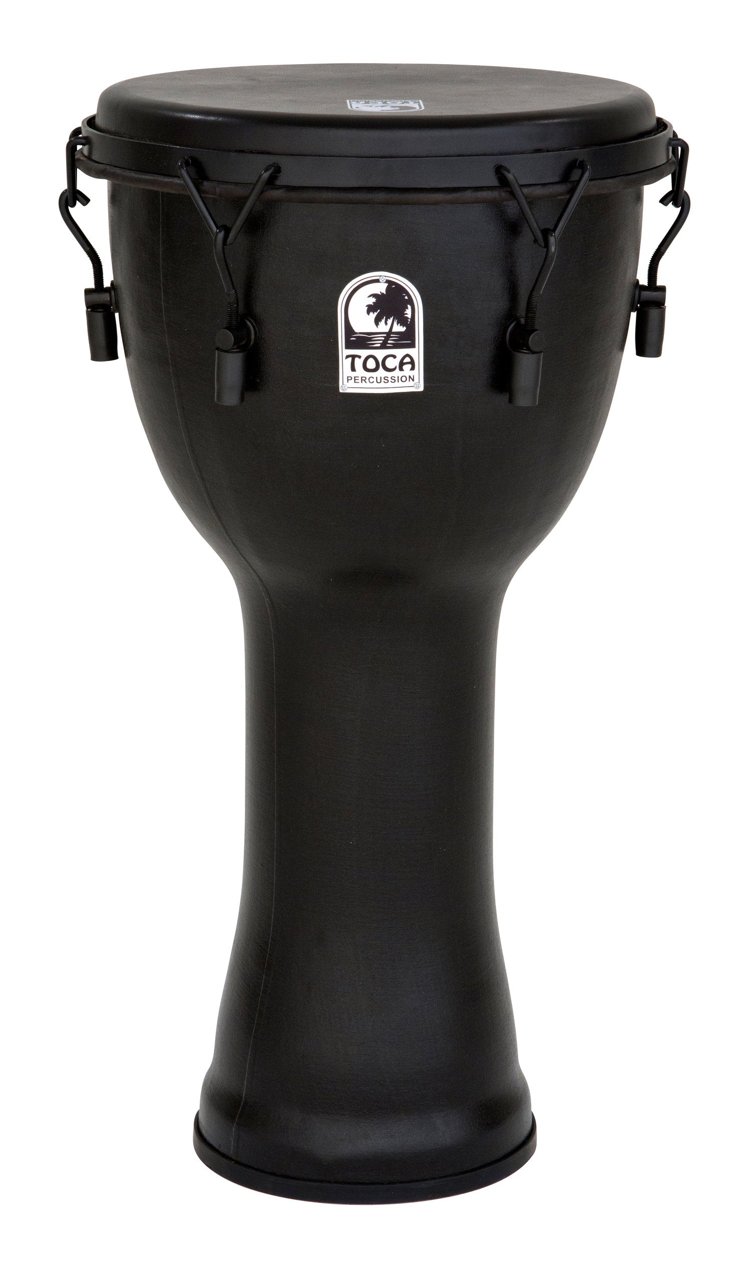 Toca Djembe Freestyle Mechanically Tuned - Black Mamba (SFDMX-12BM)
