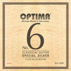 Optima kielet klassiselle kitaralle No. 6 Special Silver - Set Nylon medium (NO6.SNMT)