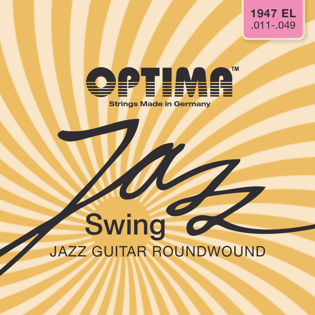 Optima Strings for E-kitarat Jazz Swing Chrome Round Wound - set (1947EL)
