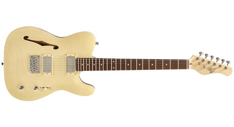 Michael Kelly 58 Thinline semi-hollow sähkökitara, Flame Maple