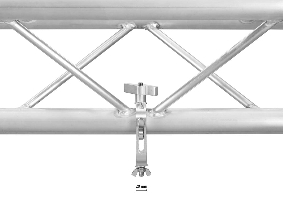 EUROLITE TH-220 QUICK-LOCK-liitin SLIM, hopea