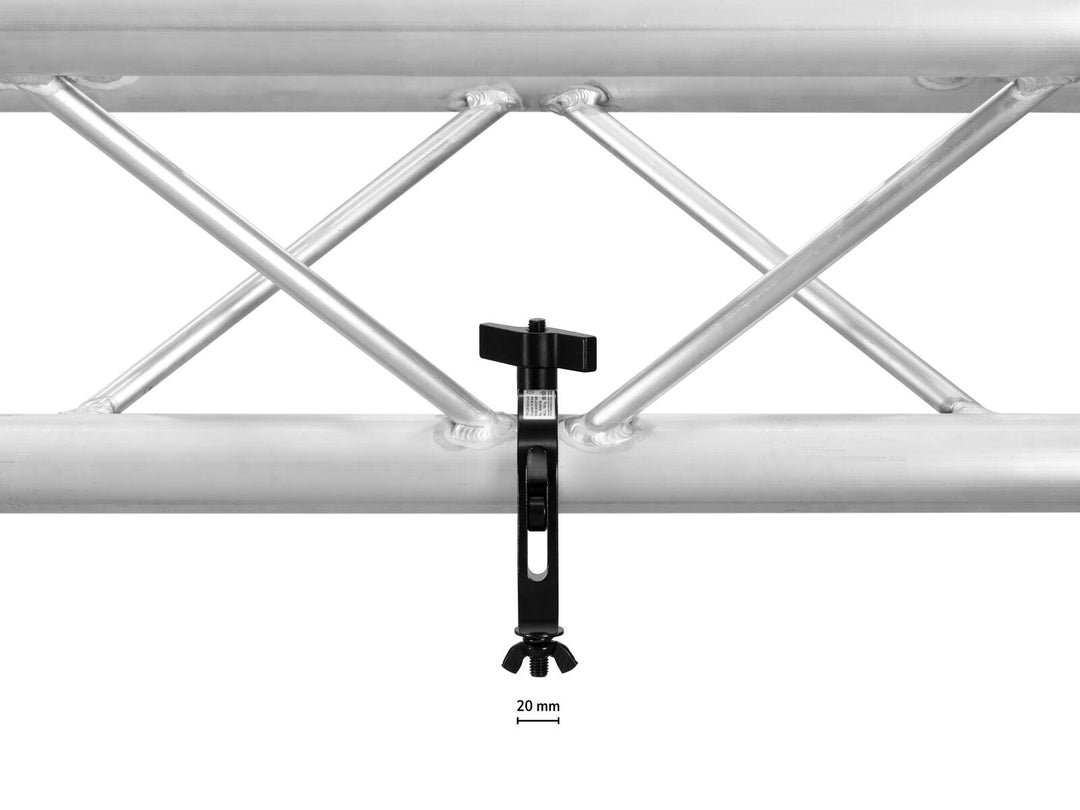 EUROLITE TH-220 QUICK-LOCK Coupler SLIM. musta