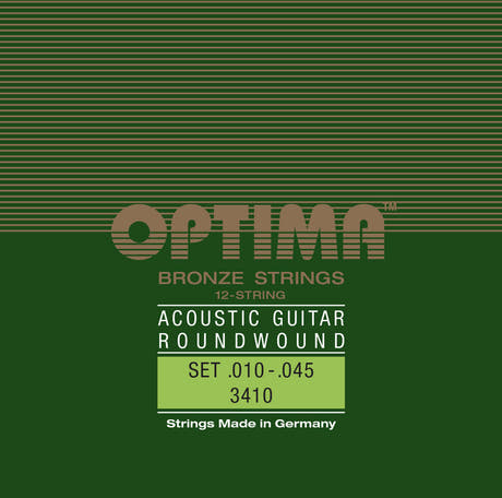 Optima 1727.12EL Bronze -strings western-kitara 12-kieliselle