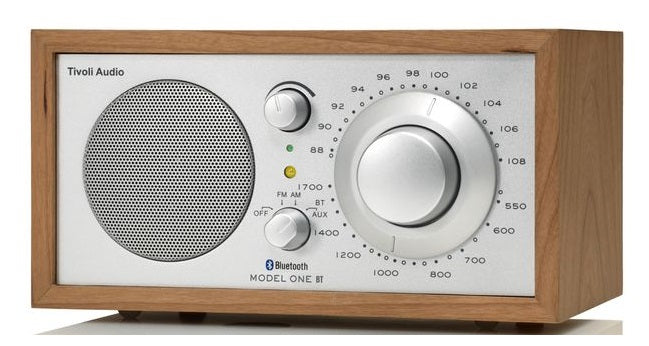 Tivoli Audio Model ONE BT Bluetooth Kaiutin (Kirsikka, Hopea)