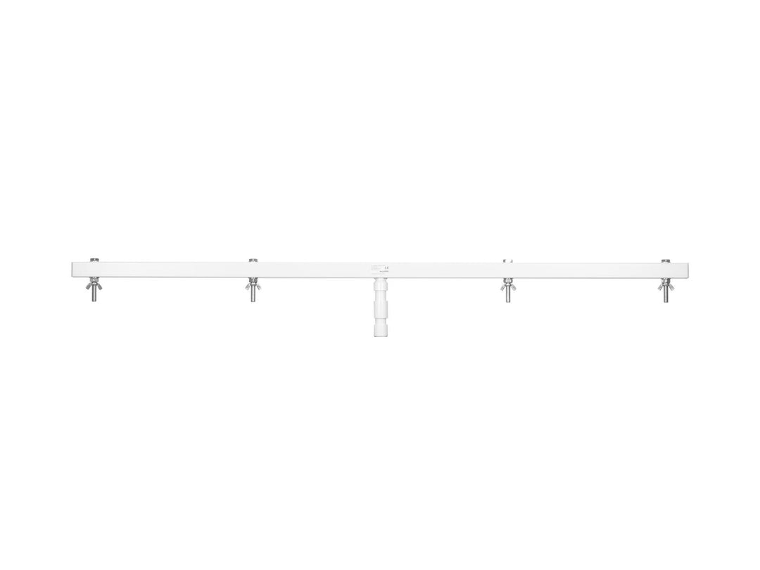 EUROLITE Cross Beam Q3W, jossa TV-spigot, valkoinen