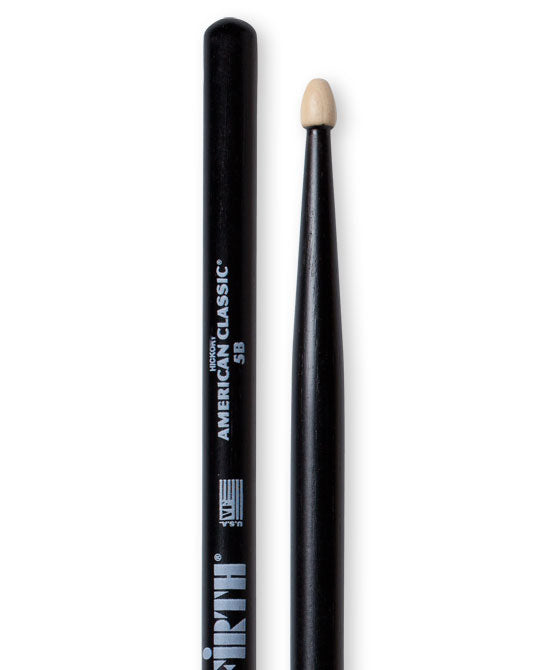 Vic Firth 5B Rummunkapulat (Musta)