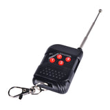 Light4Me BLACK 1200 LED Fog Machine Bundle