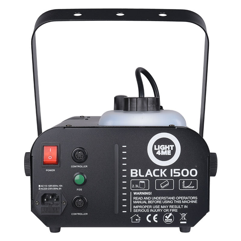 Light4Me 1500 BLACK savuinen kone