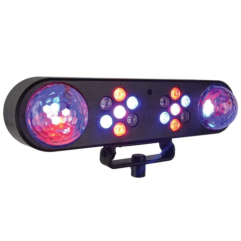 LIGHT4ME MAGIC BAR diskopallotehoste LED PAR + jalusta + kaukosäädin