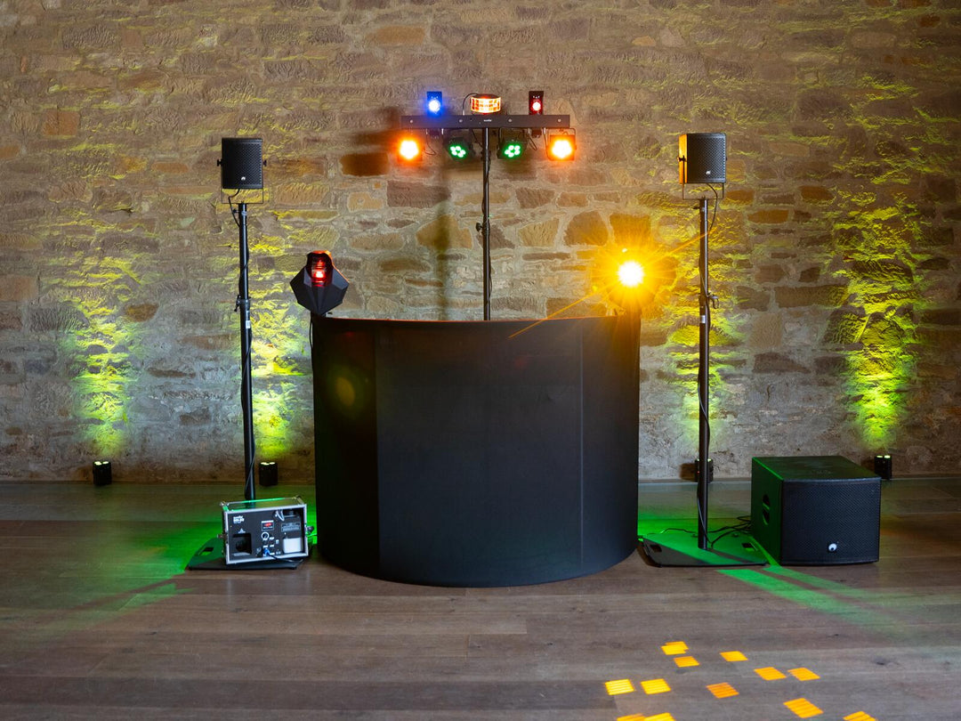 OMNITRONIC BPS-3 Kaiutinjalusta musta