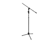 OMNITRONIC Mikrofonijalusta MS-3 varrella bk