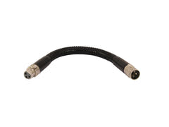 OMNITRONIC joutsenkaula black XLR/XLR, 47cm