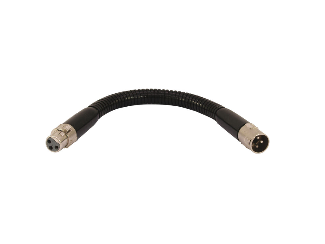 OMNITRONIC joutsenkaula black XLR/XLR, 47cm