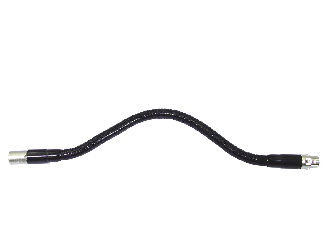 OMNITRONIC joutsenkaula black XLR/XLR, 47cm