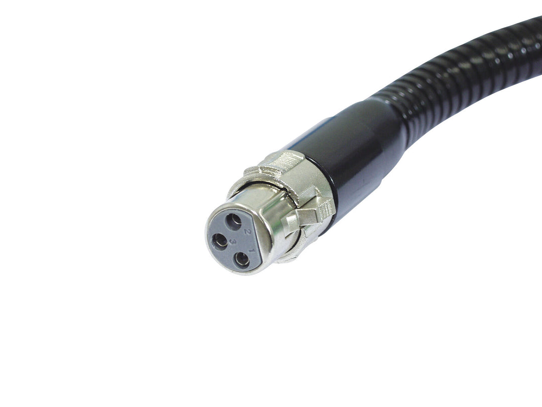 OMNITRONIC joutsenkaula black XLR/XLR, 47cm
