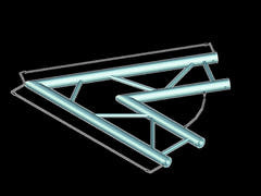 ALUTRUSS BILOCK BQ2-PAC20H 2-tieinen Corner 60°