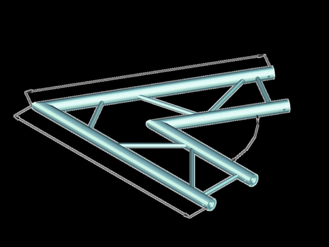 ALUTRUSS BILOCK BQ2-PAC20H 2-tieinen Corner 60°