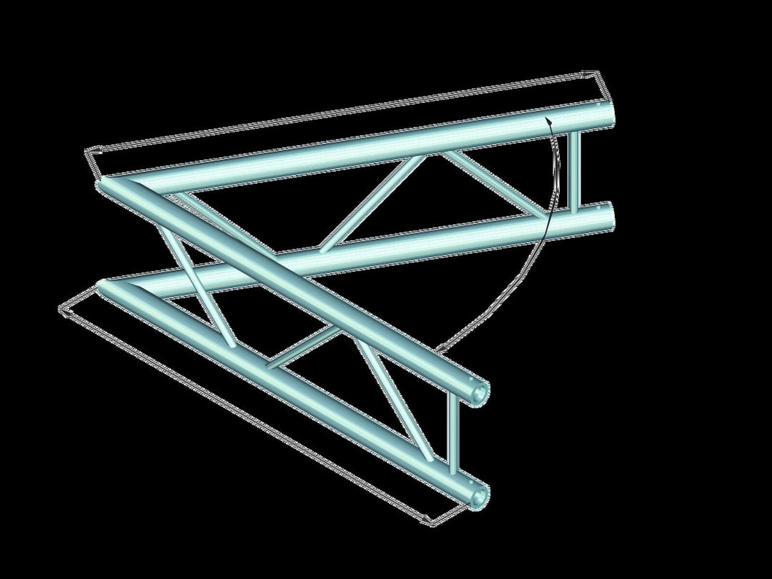 ALUTRUSS BILOCK BQ2-PAC20V 2-tieinen Corner 60°